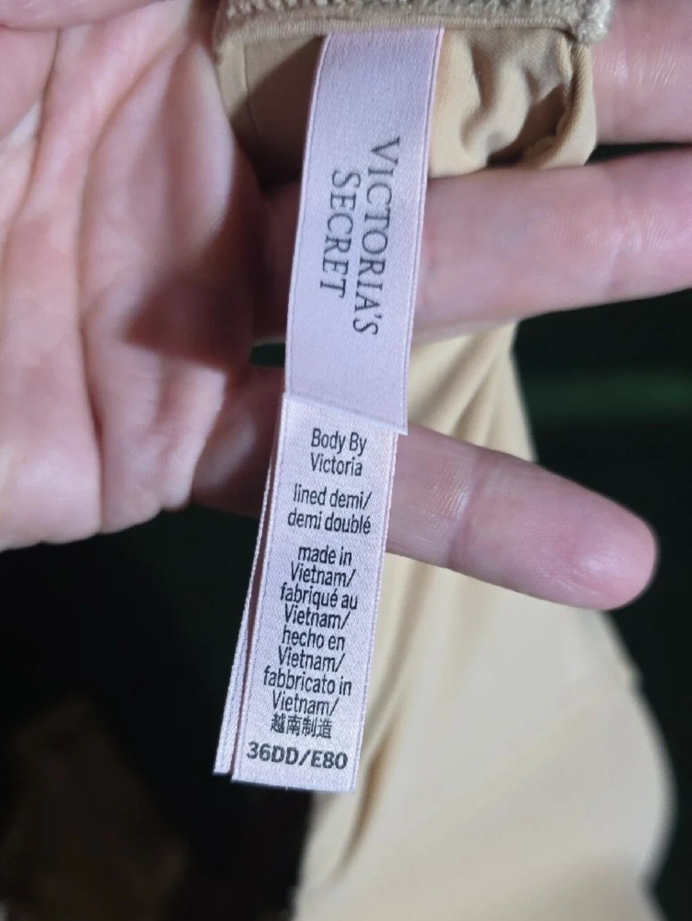 Victoria's Secret Seamless Bra in Light Nude